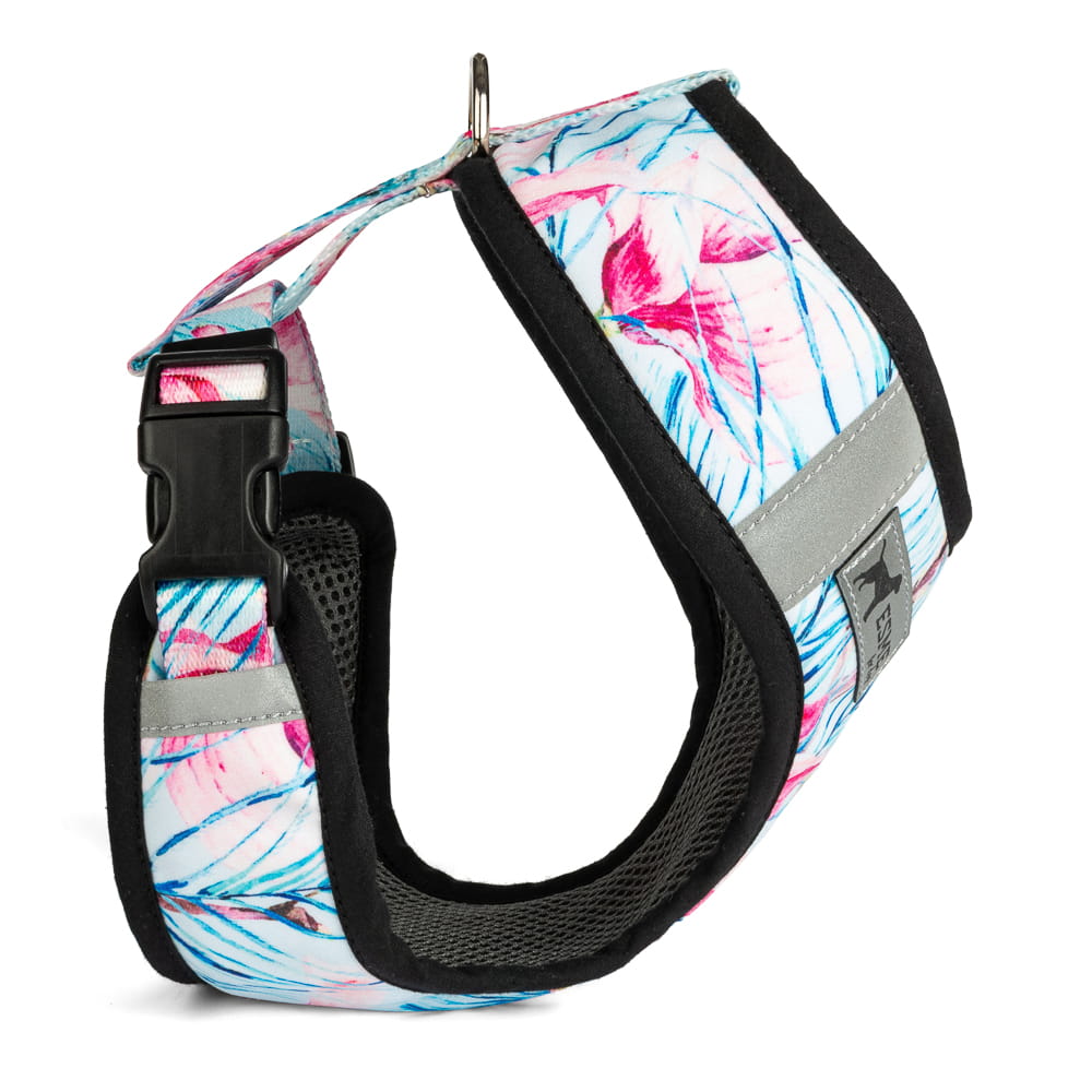 Polstrovaný postroj Soft Air pro mikro a malé psy – Lady Peacock