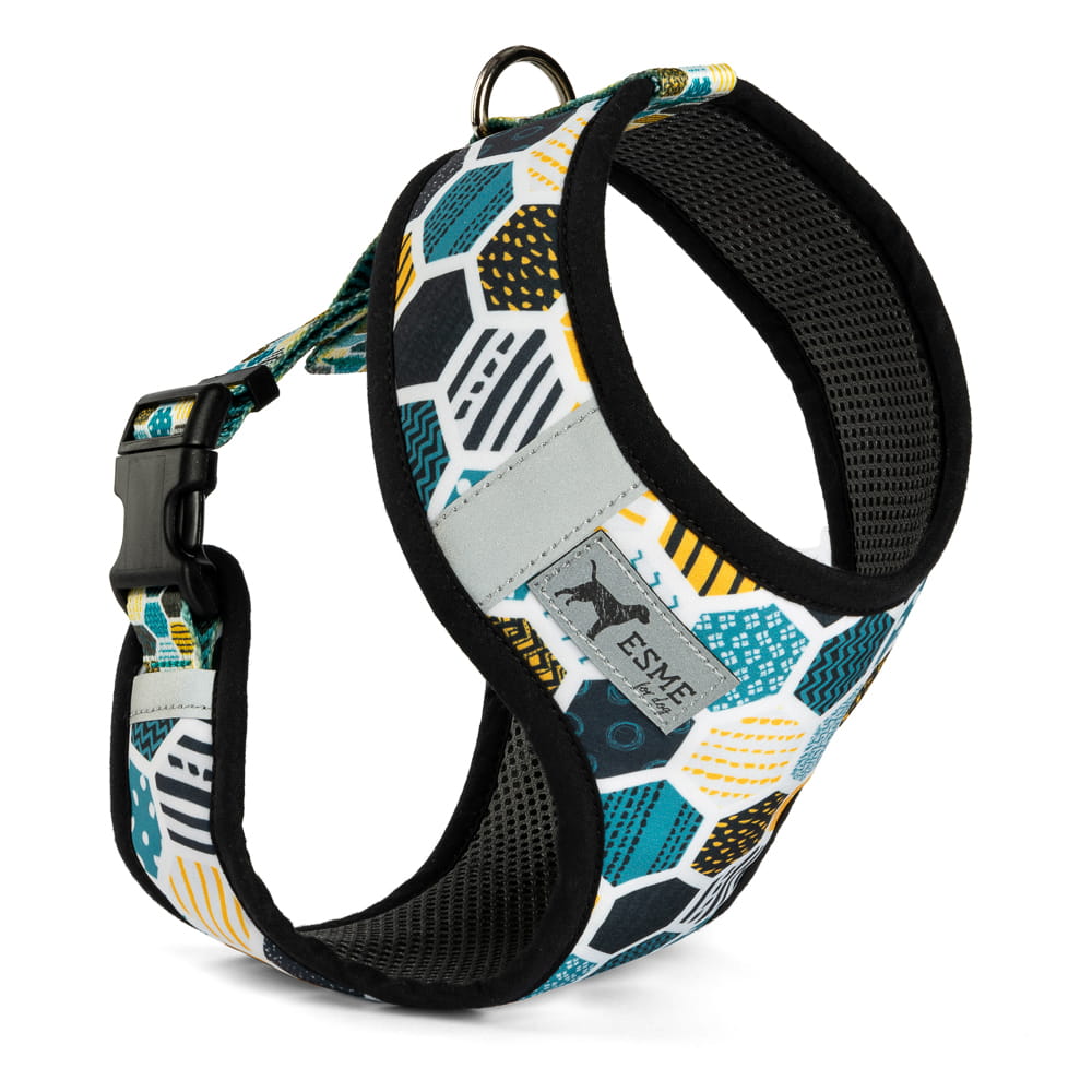 Polstrovaný postroj Soft Air pro mikro a malé psy – Honeycomb