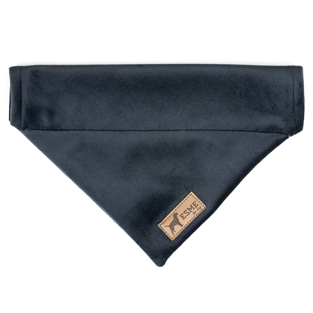 Sametová bandana pro psa – Space