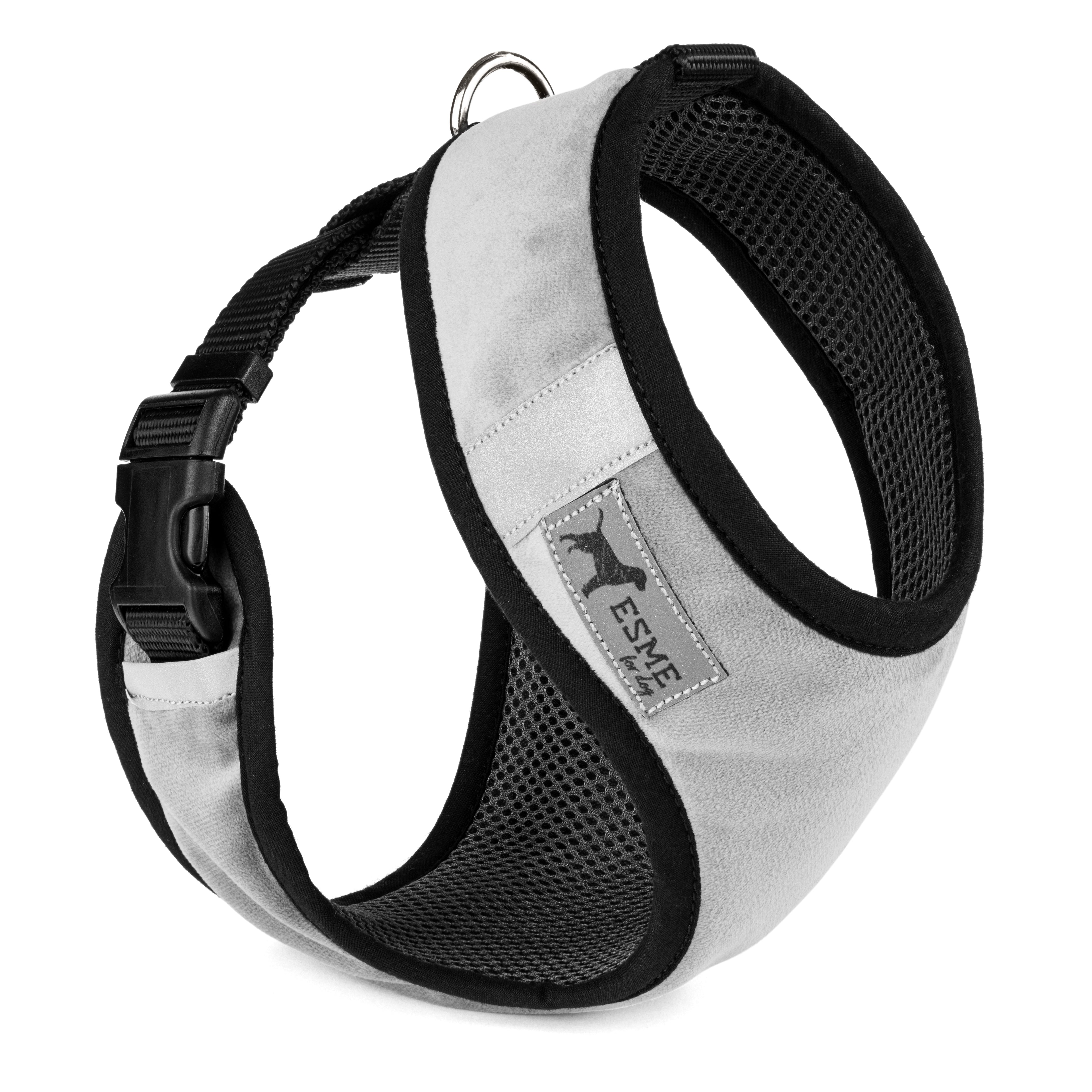 Polstrovaný postroj Soft Air pro mikro a malé psy - Platinum