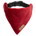 Sametová bandana pro psa – Cherry