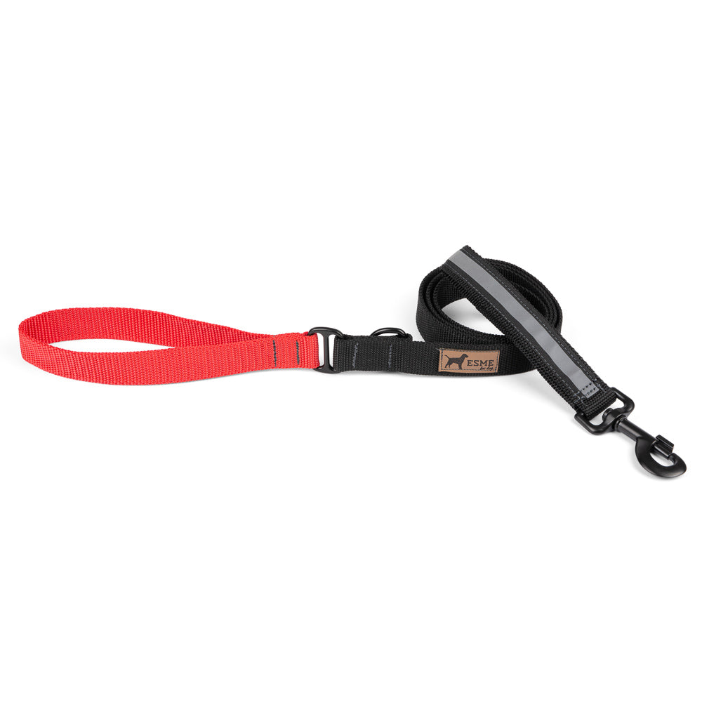 Klasické vodítko pro psy Sport Comfort – RED
