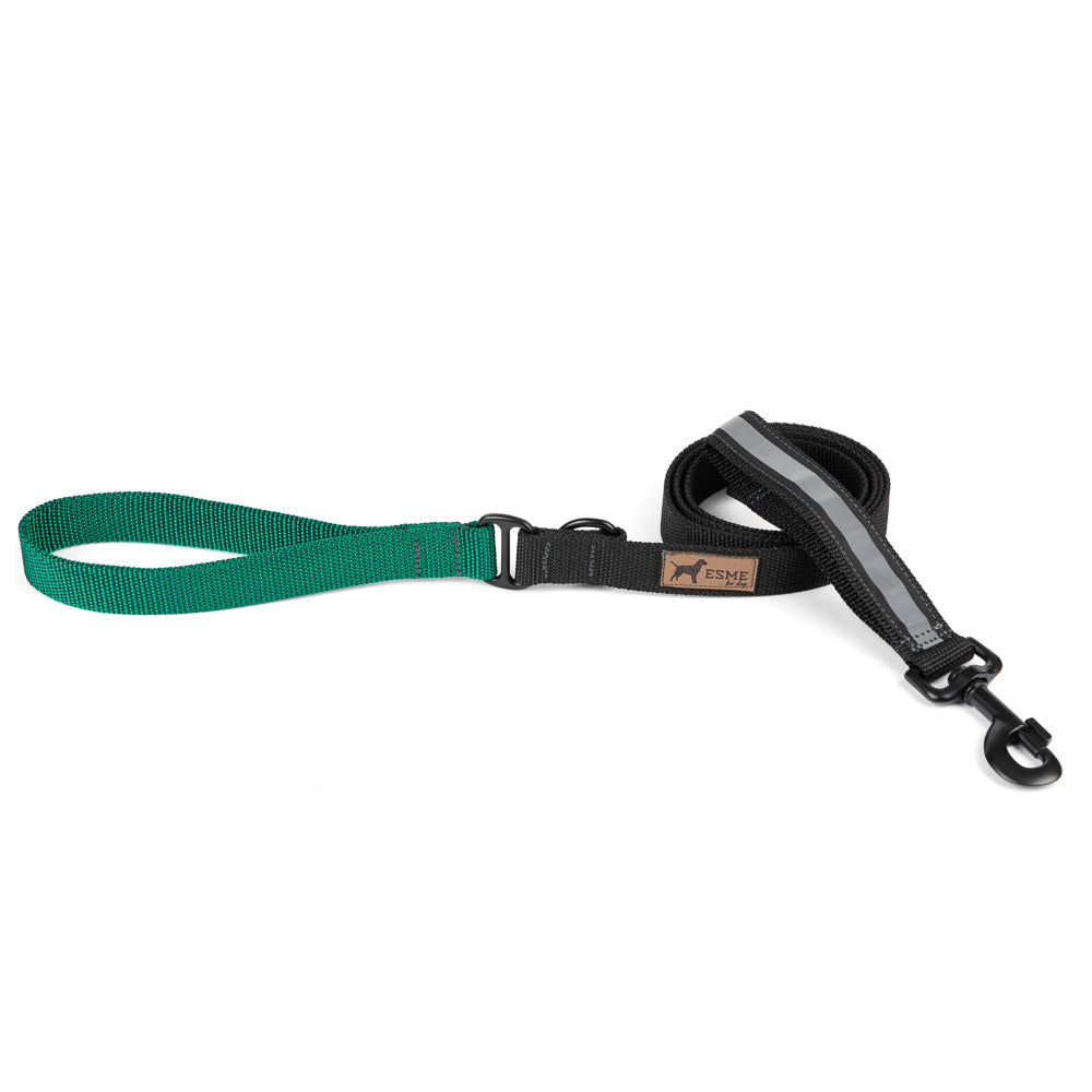 Klasické vodítko pro psy Sport Comfort – GREEN