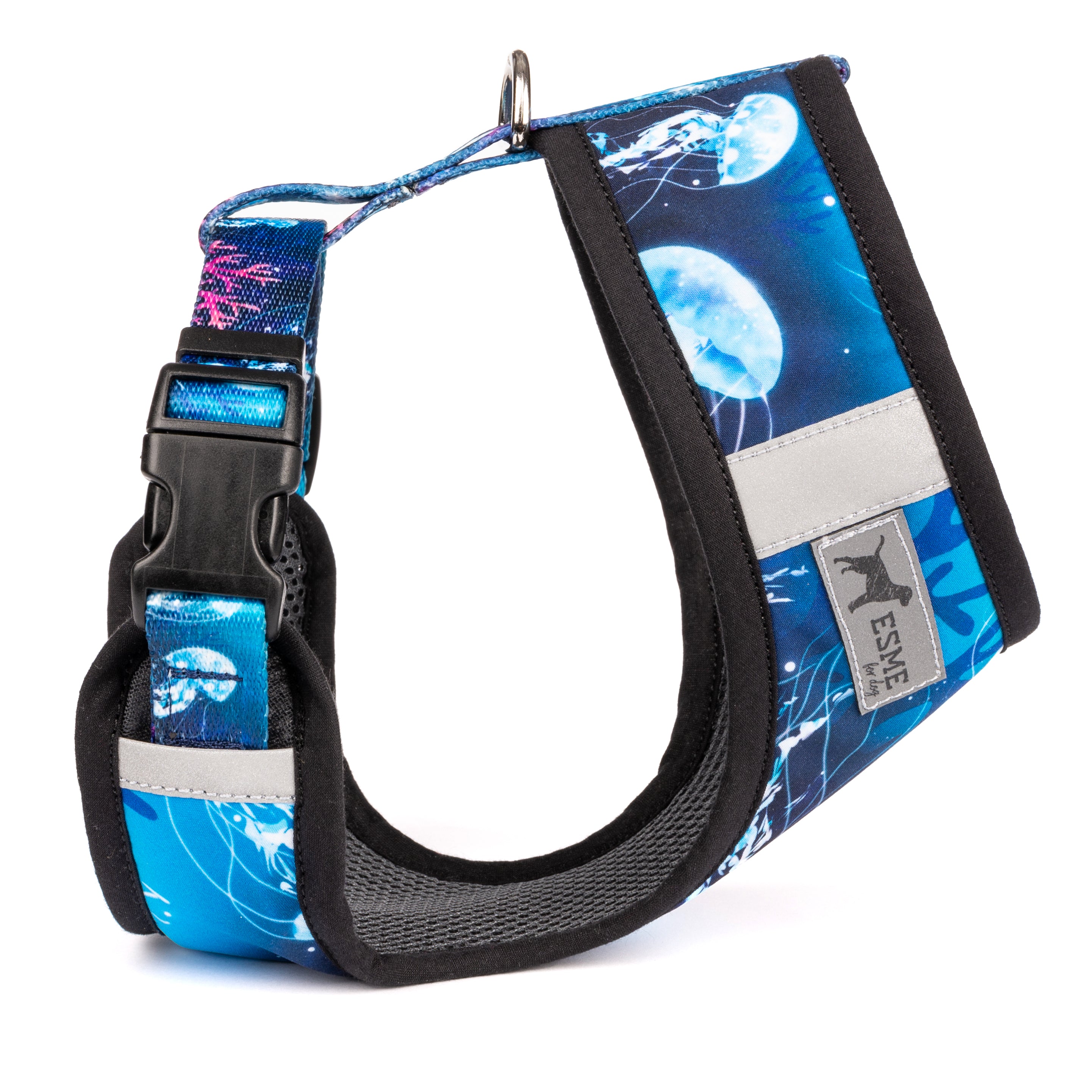 Polstrovaný postroj Soft Air pro mikro a malé psy – Aquarius