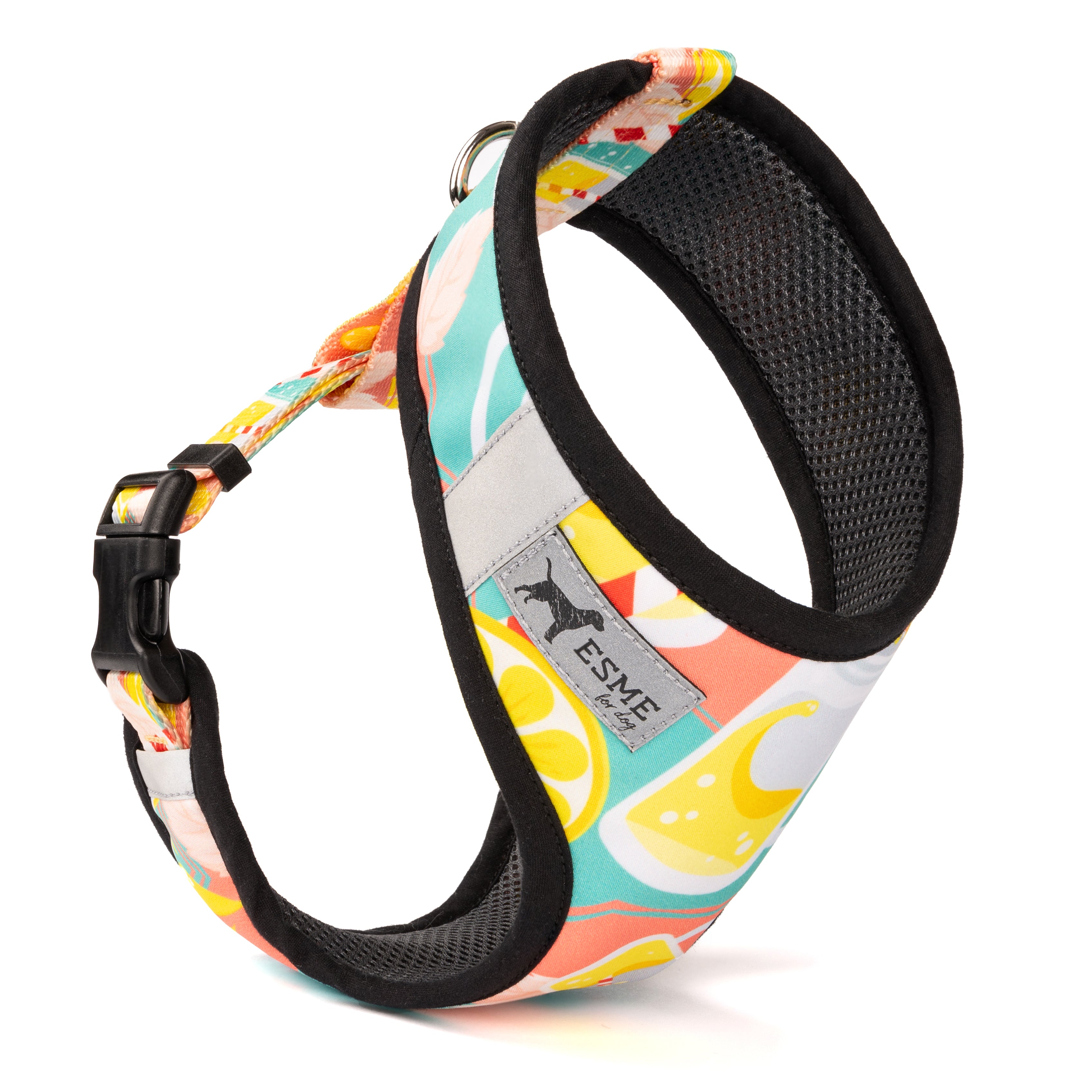 Polstrovaný postroj Soft Air pro mikro a malé psy – Lemonade