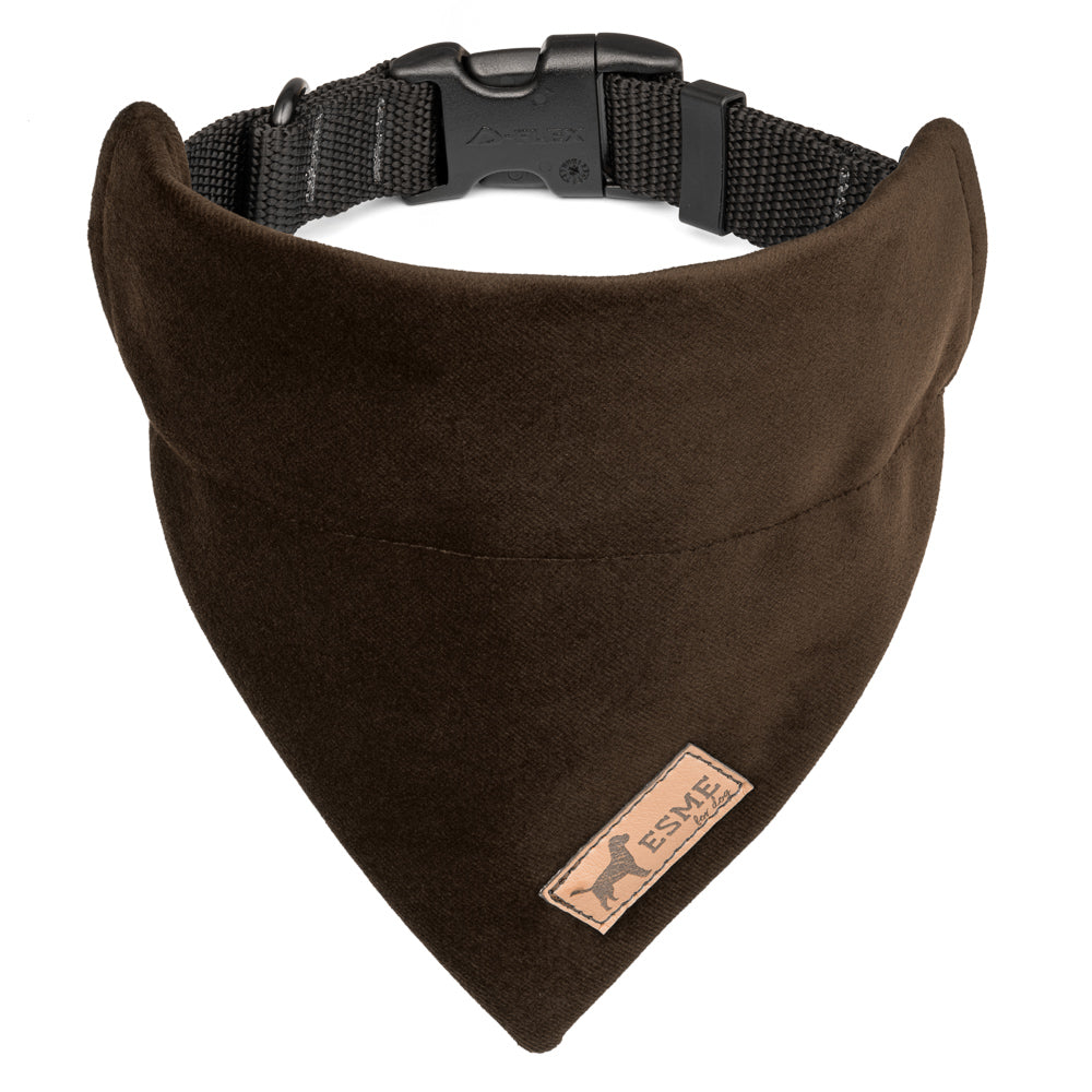 Sametová bandana pro psa – Brownie