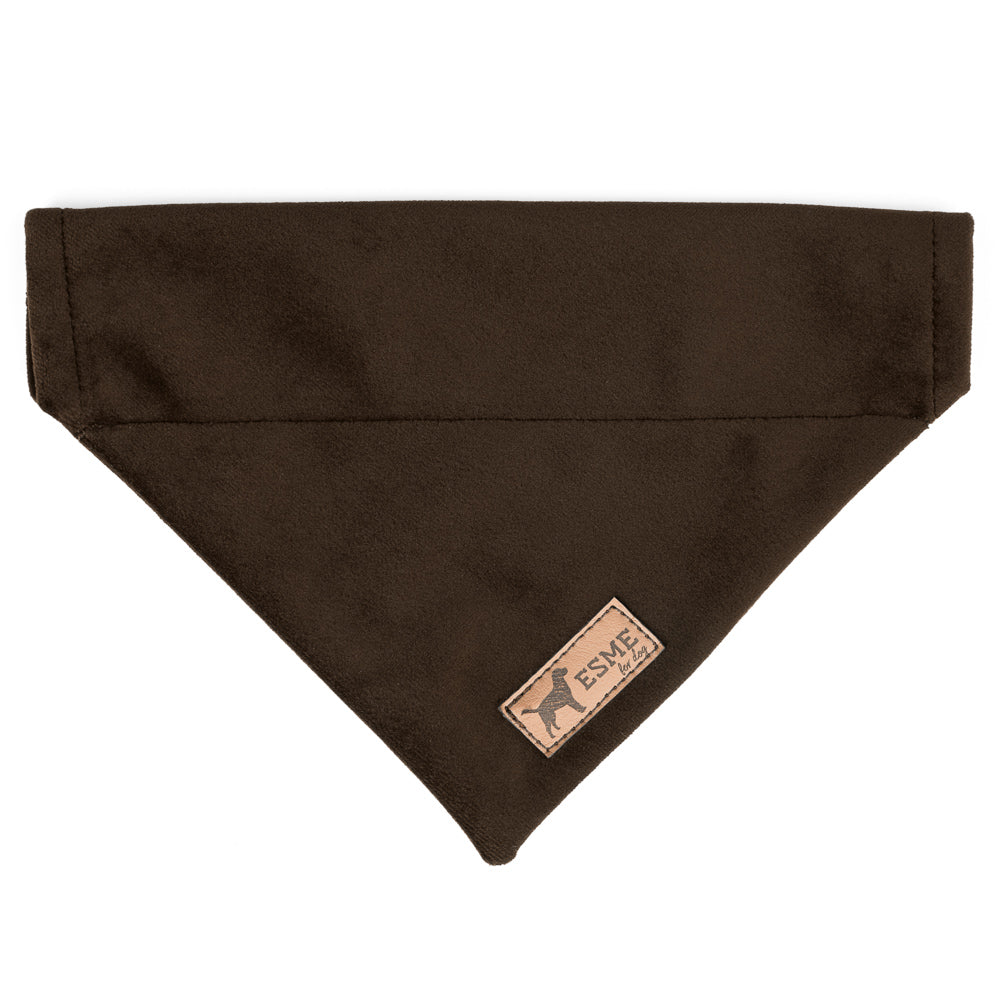 Sametová bandana pro psa – Brownie