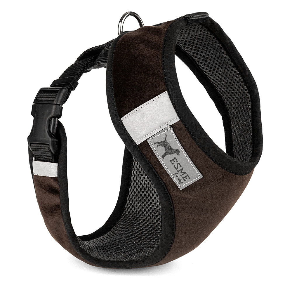 Polstrovaný postroj Soft Air pro mikro a malé psy – Brownie