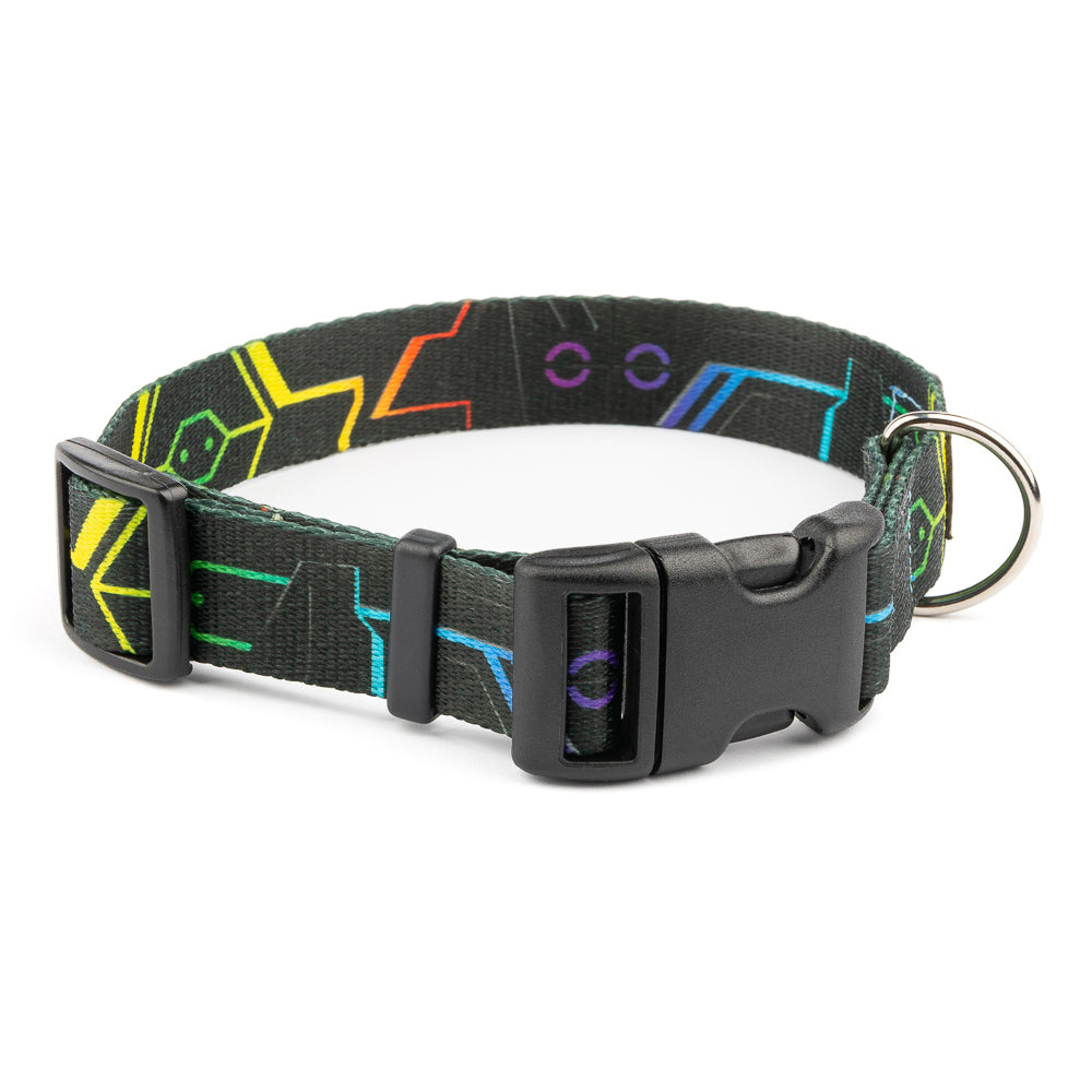 Obojek pro psy s přezkou – Cyber Space